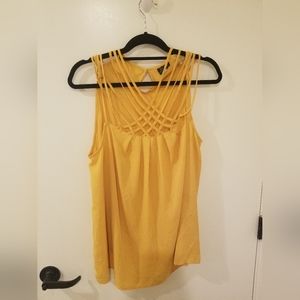 Torrid strappy georgette tank